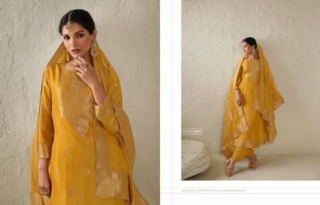 Zisa Charmy Olive Silk Wedding Salwar Suits Catalog
